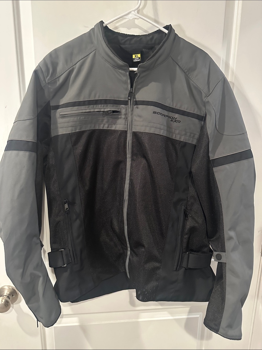 Scorpion EXO cargo air Men's Gray and Black Riding Jacket